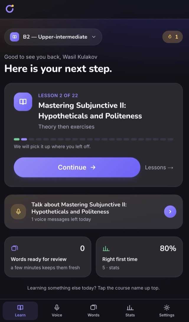 snappyloop app screen